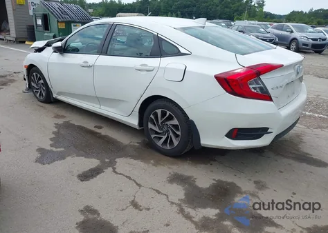 2017 Honda Civic Ex из США, поврежденный, VIN 2HGFC2F89HH553488